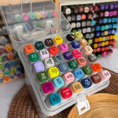 36 Vibrant Shades for Creative Fun